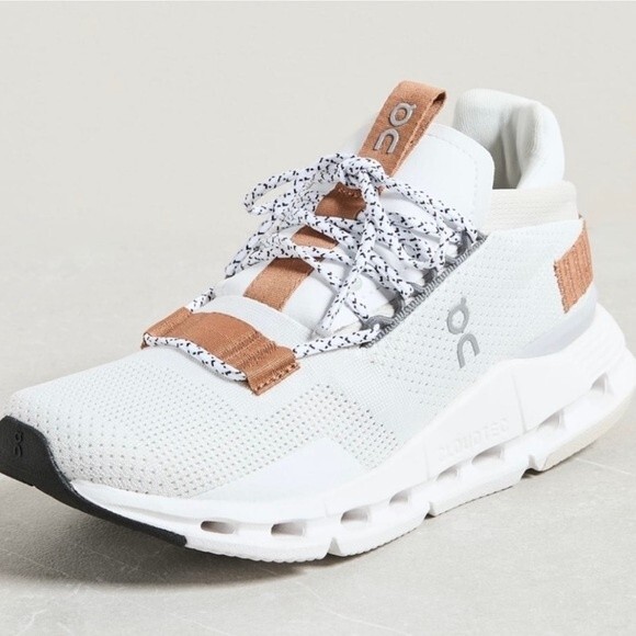 ON Running Couldnova Sneakers in White Pearl  7 - Picture 2 of 16